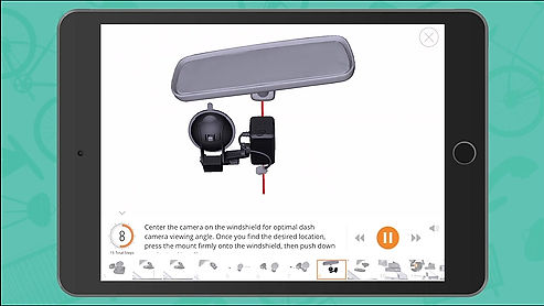 Escort M1 Dash Cam Step-By-Step 3D Instructions by BILT_1